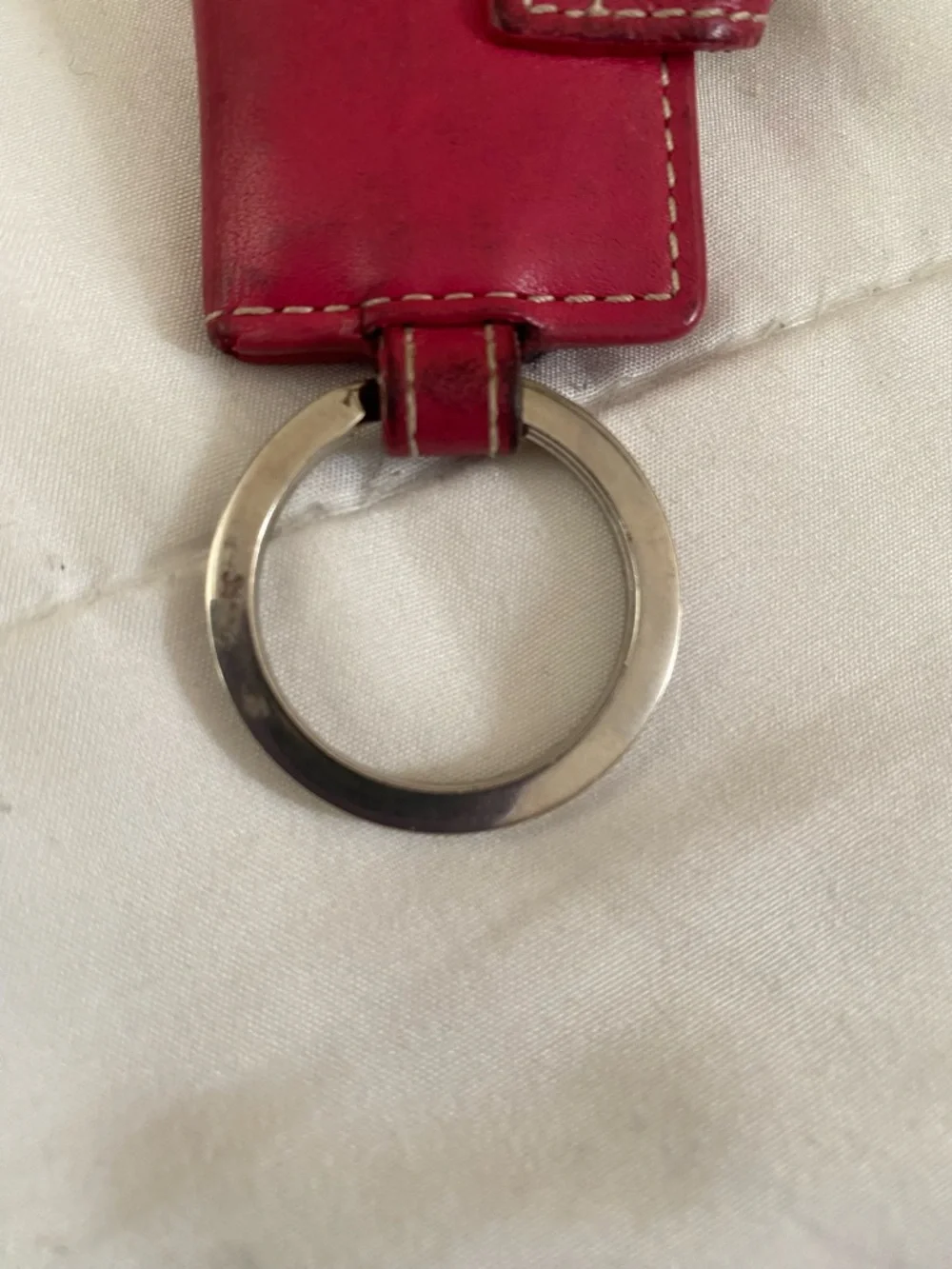 RARE pink leather Coach photo keychain!! - Picture 9 of 10